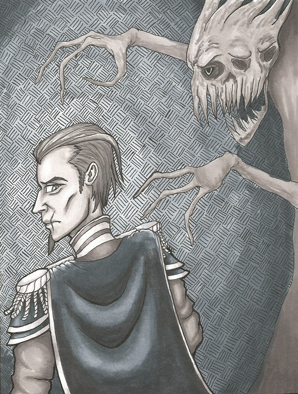 Logan Haunted Inktober 2016